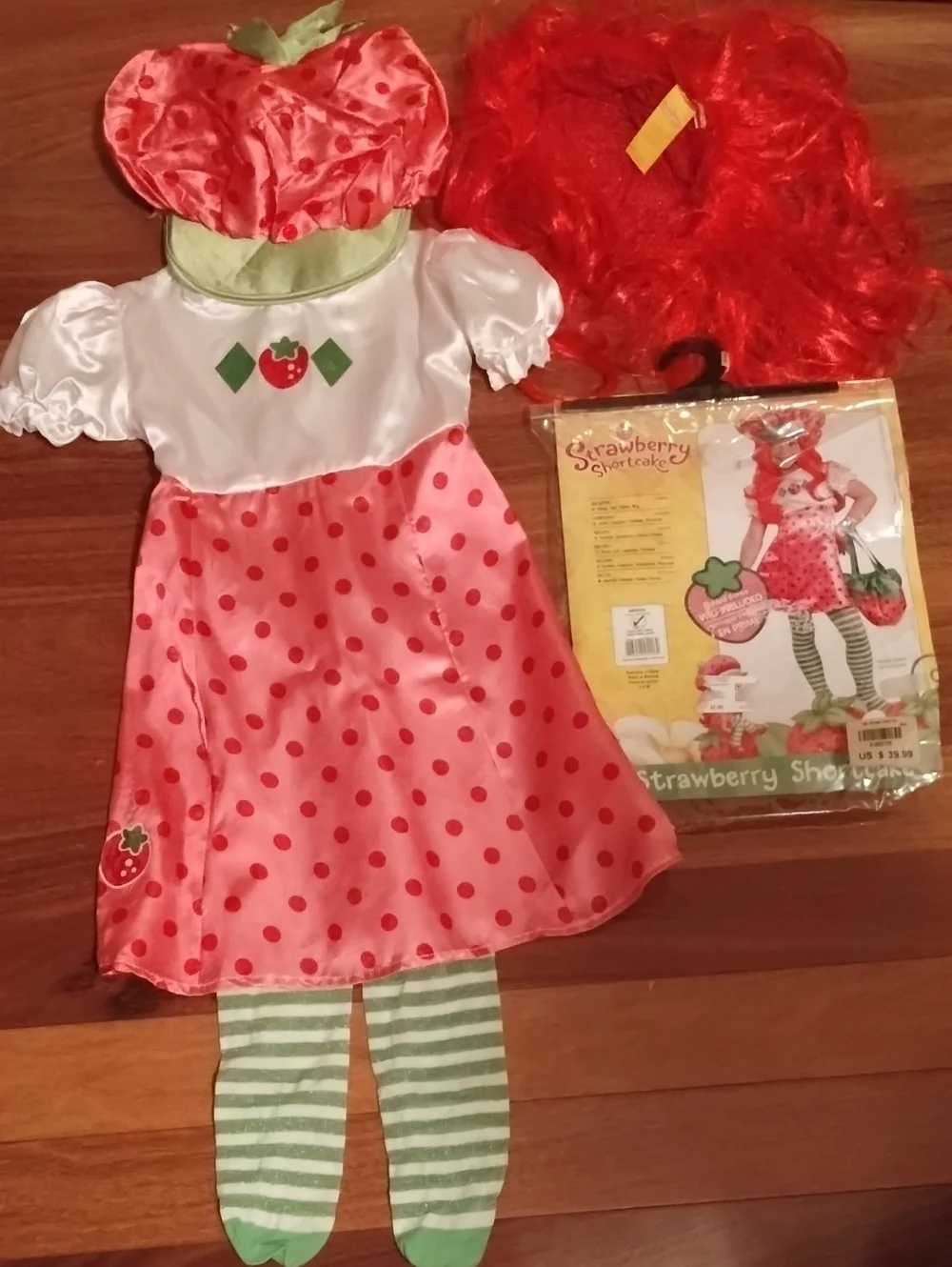 🍓Shortcake Costume 5-7